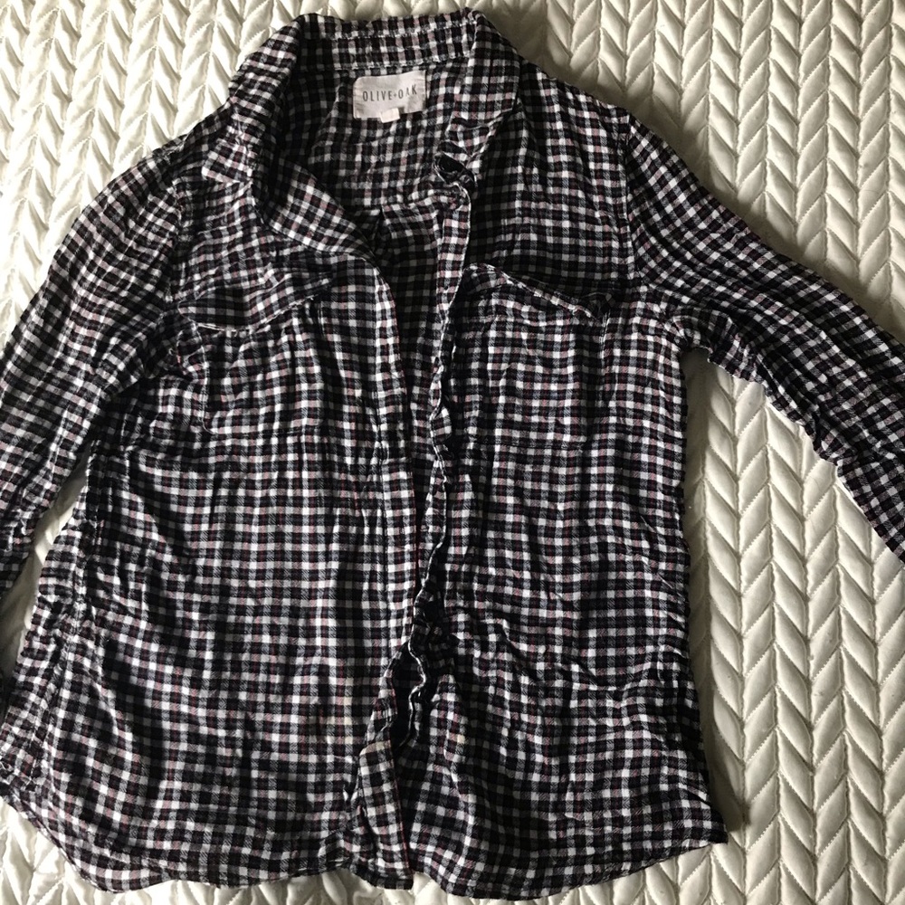 Plaid Button Down